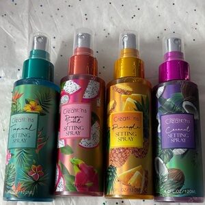 Beauty Creations Vibrant Setting Spray Collection
